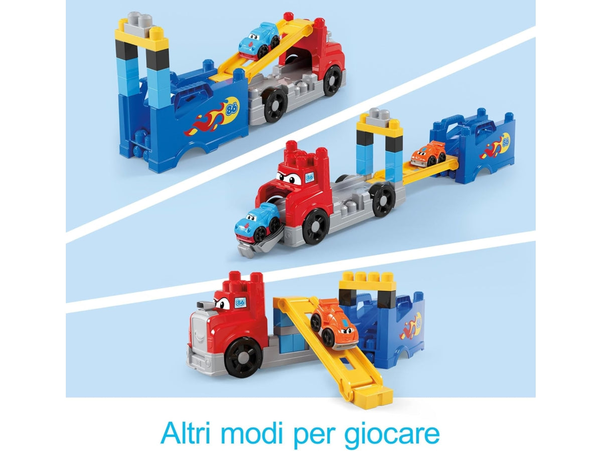 Mega bloks build & race rig