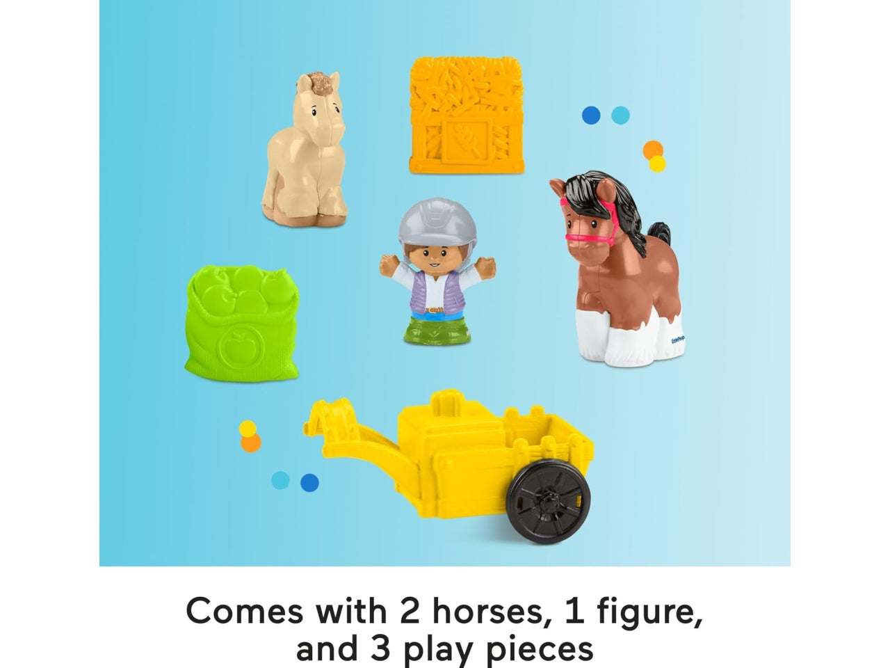 Fisher-Price Little People maneggio dei cavalli