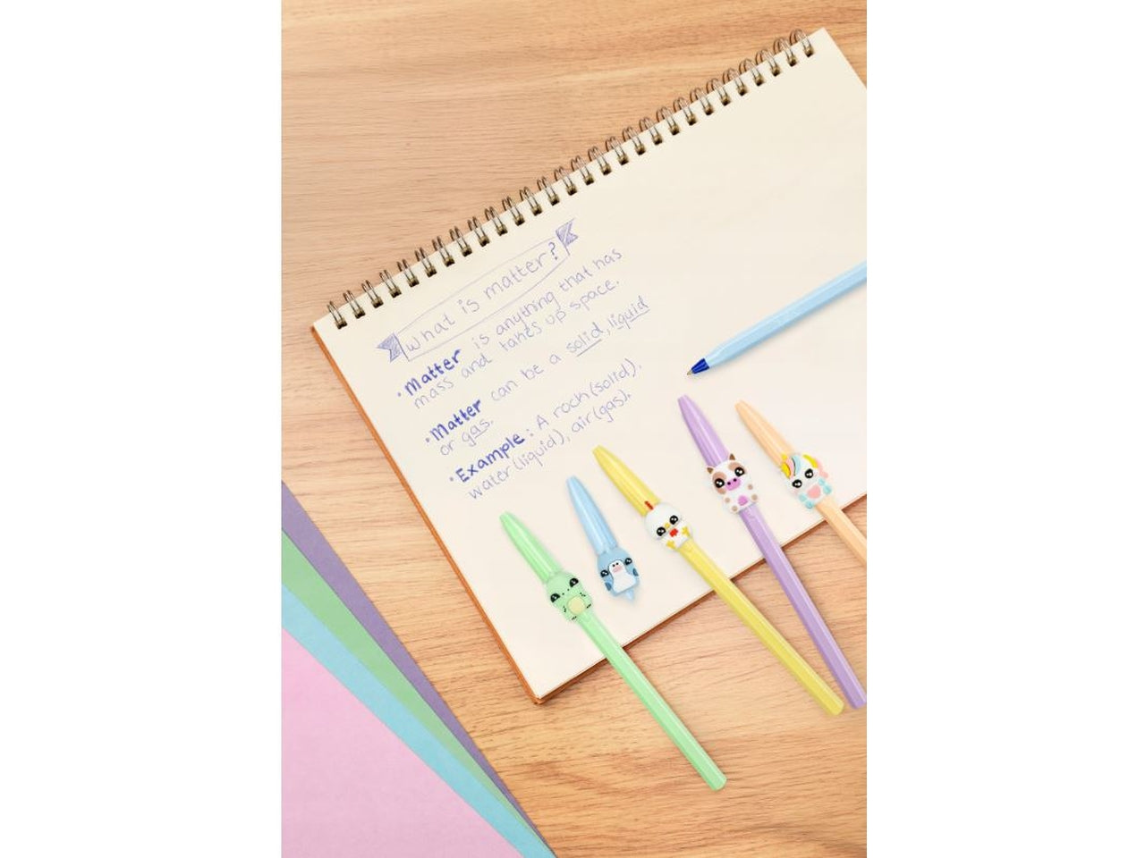 Penna crstl figurine blu set da 2 penne 303750