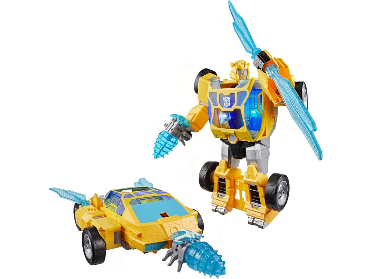 Transformers cyberworld power spark bumblebee