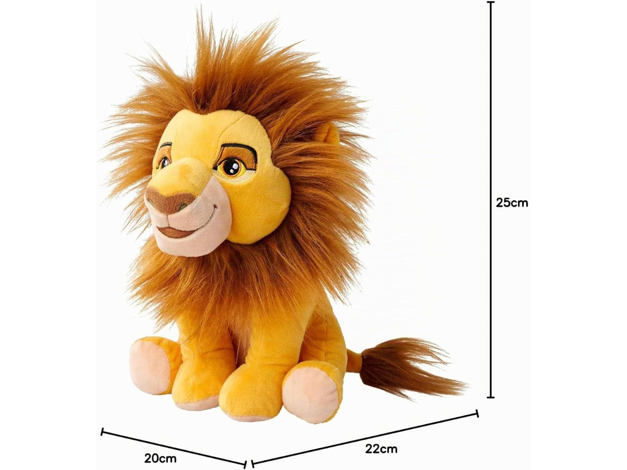 Disney Lion king, Mufasa, 25cm