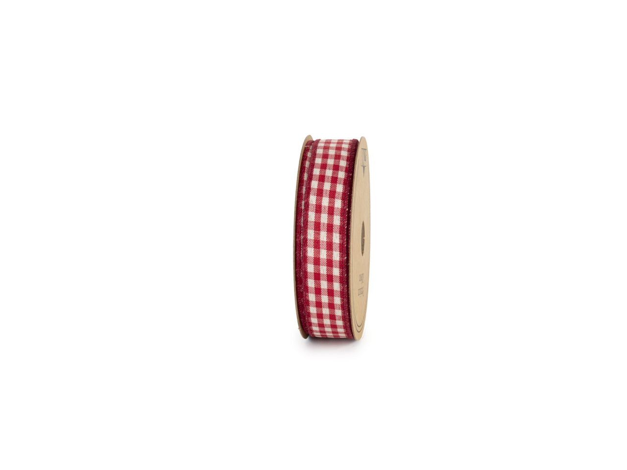 Nastro Steven 2,5cmx20mt bianco/rosso