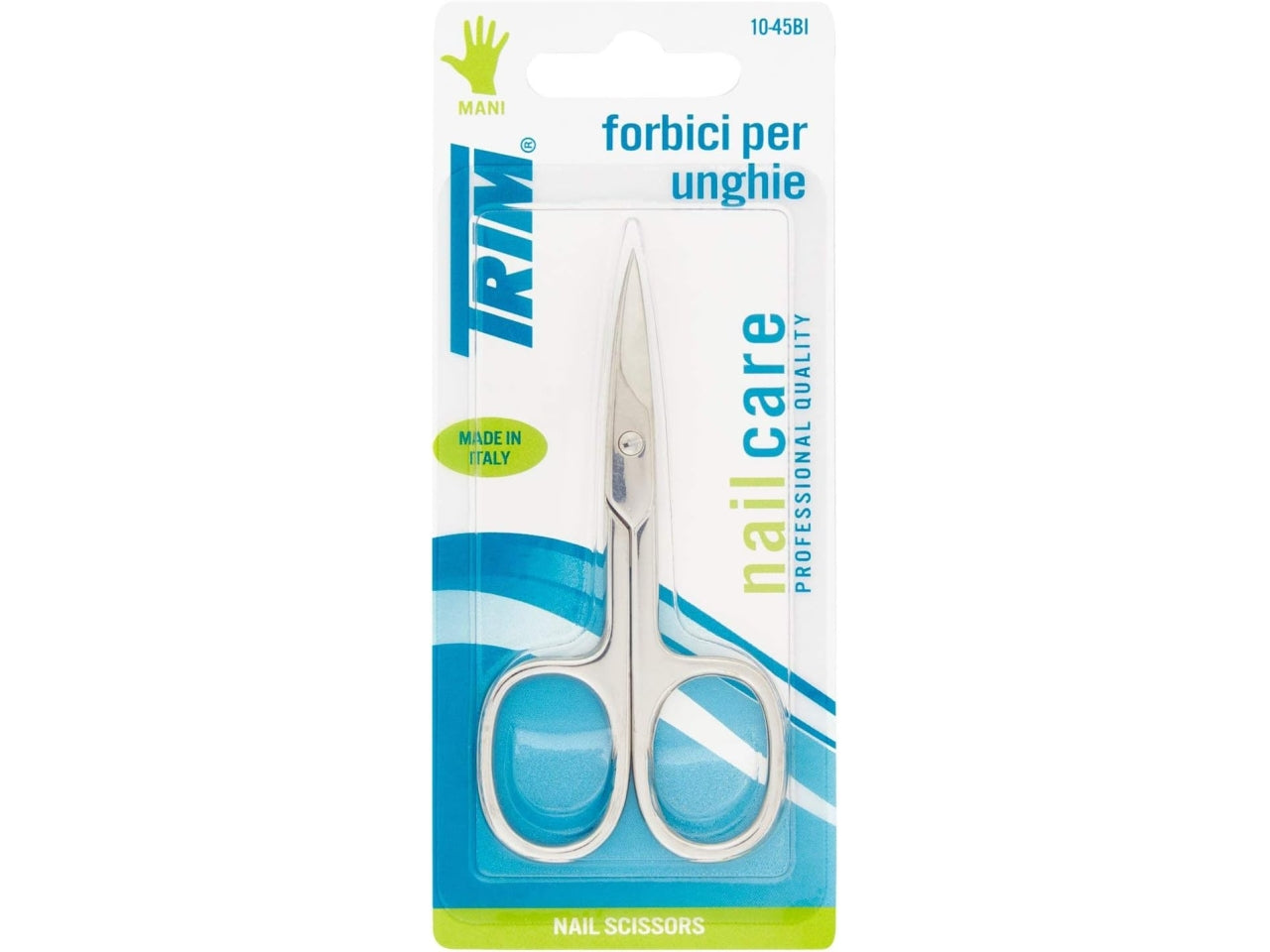 Trim forbice unghie curva