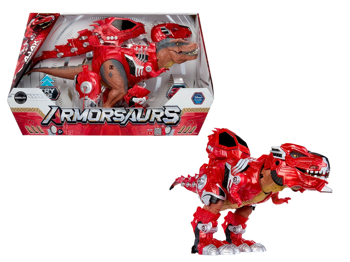 Armorsaurs armor-up dinosaur-ajax