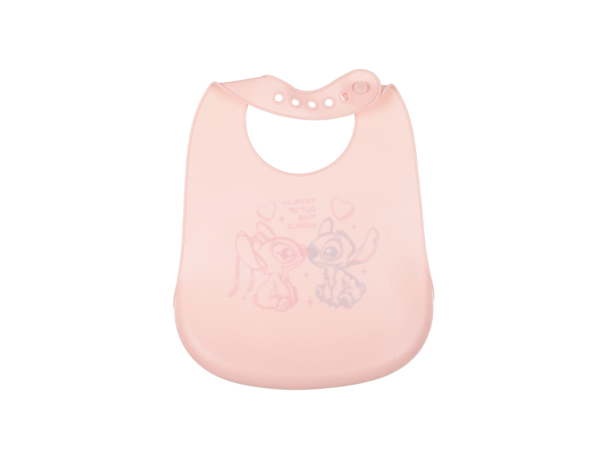 Lilo e stitch bavette 30x23cm silicone