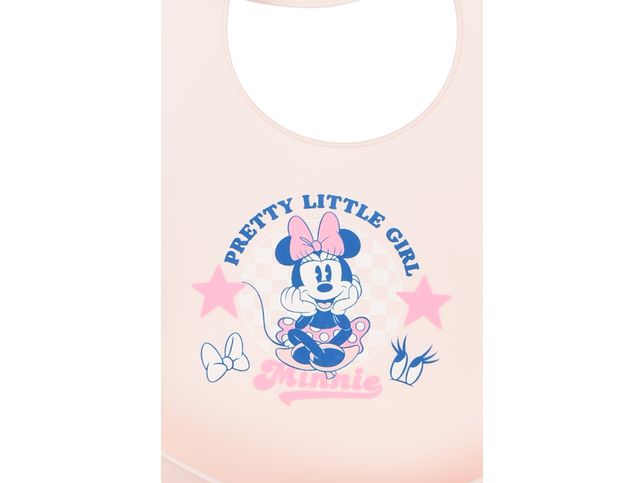 Minnie bavette 30x23cm silicone