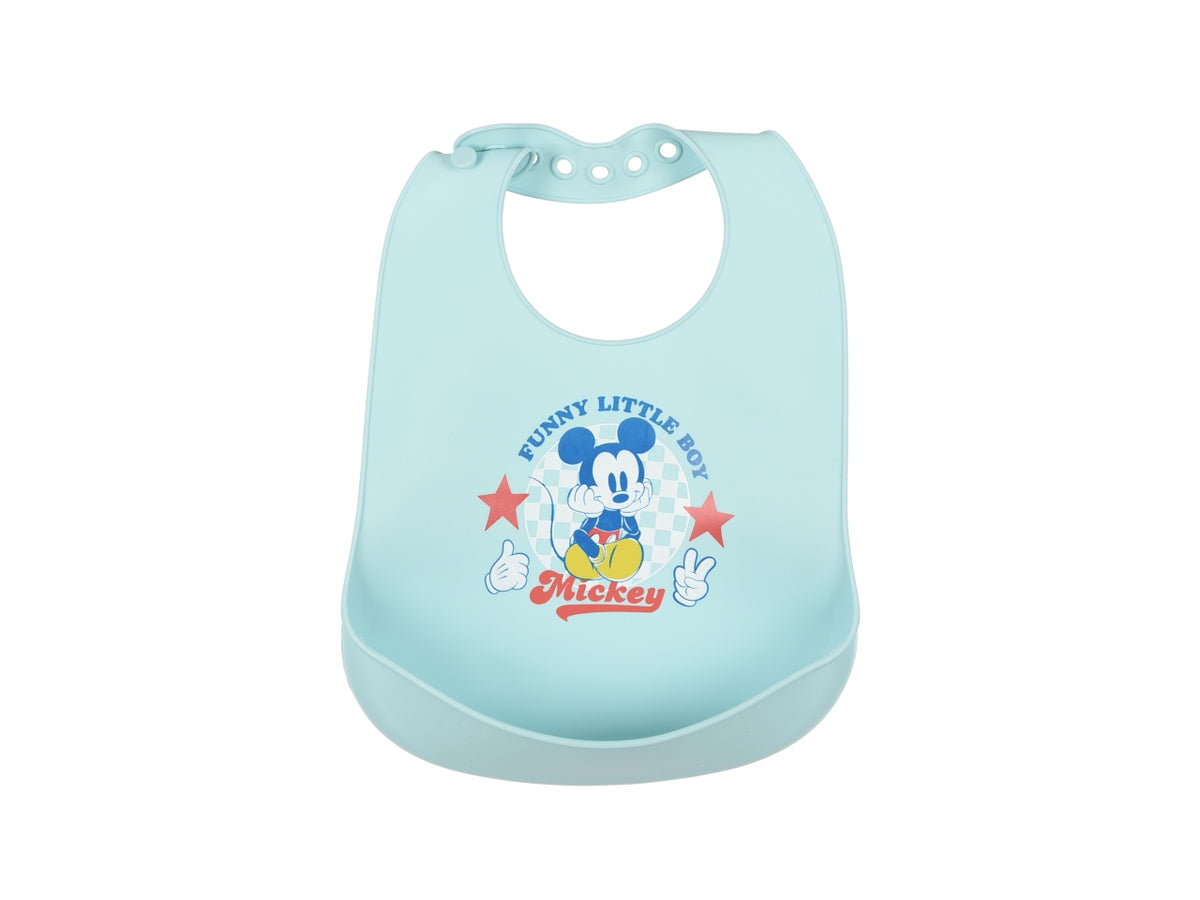 Mickey bavette 30x23cm silicone