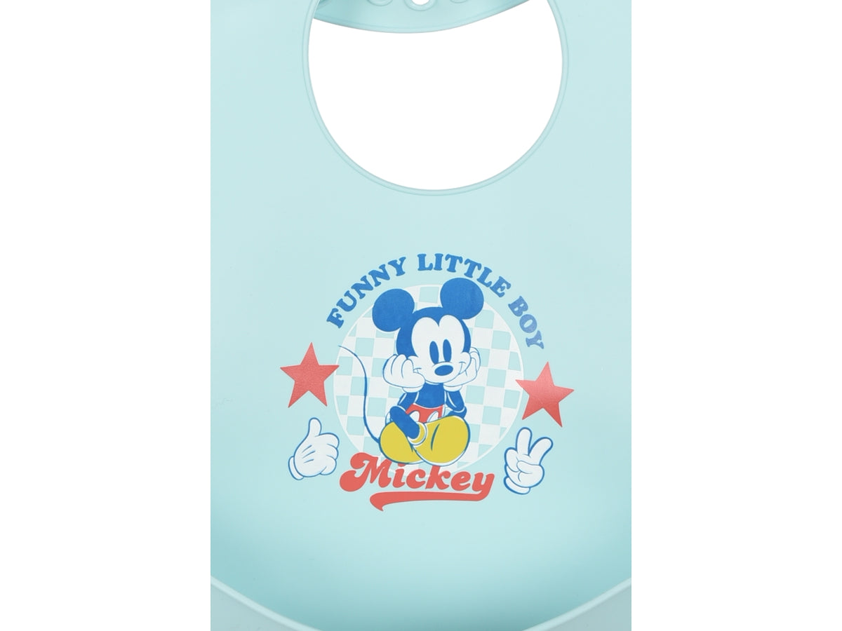 Mickey bavette 30x23cm silicone