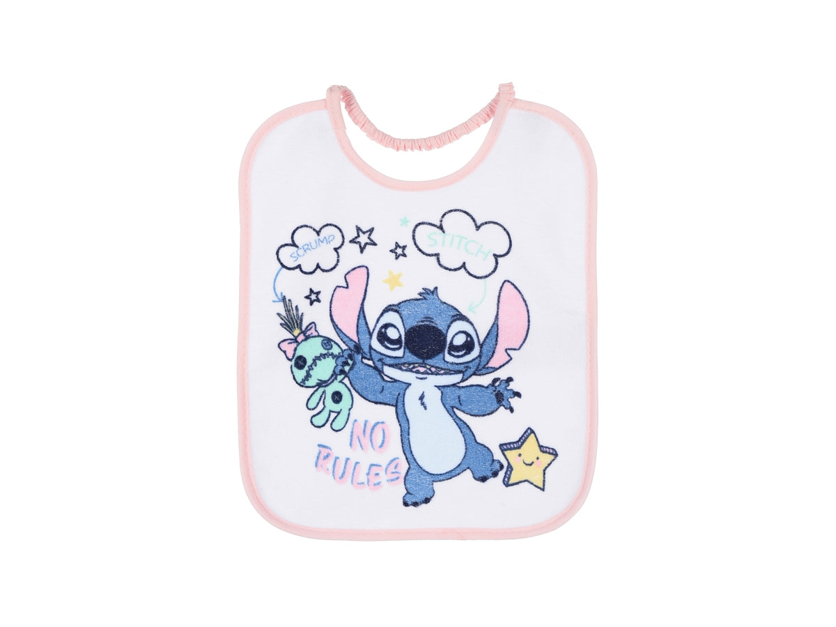 Lilo e stitch set 6 bavette 27x22,5cm