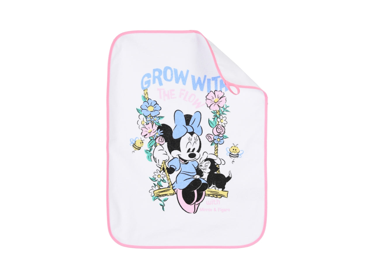 Minnie set 3pz bavaglino+nappe+sacca
