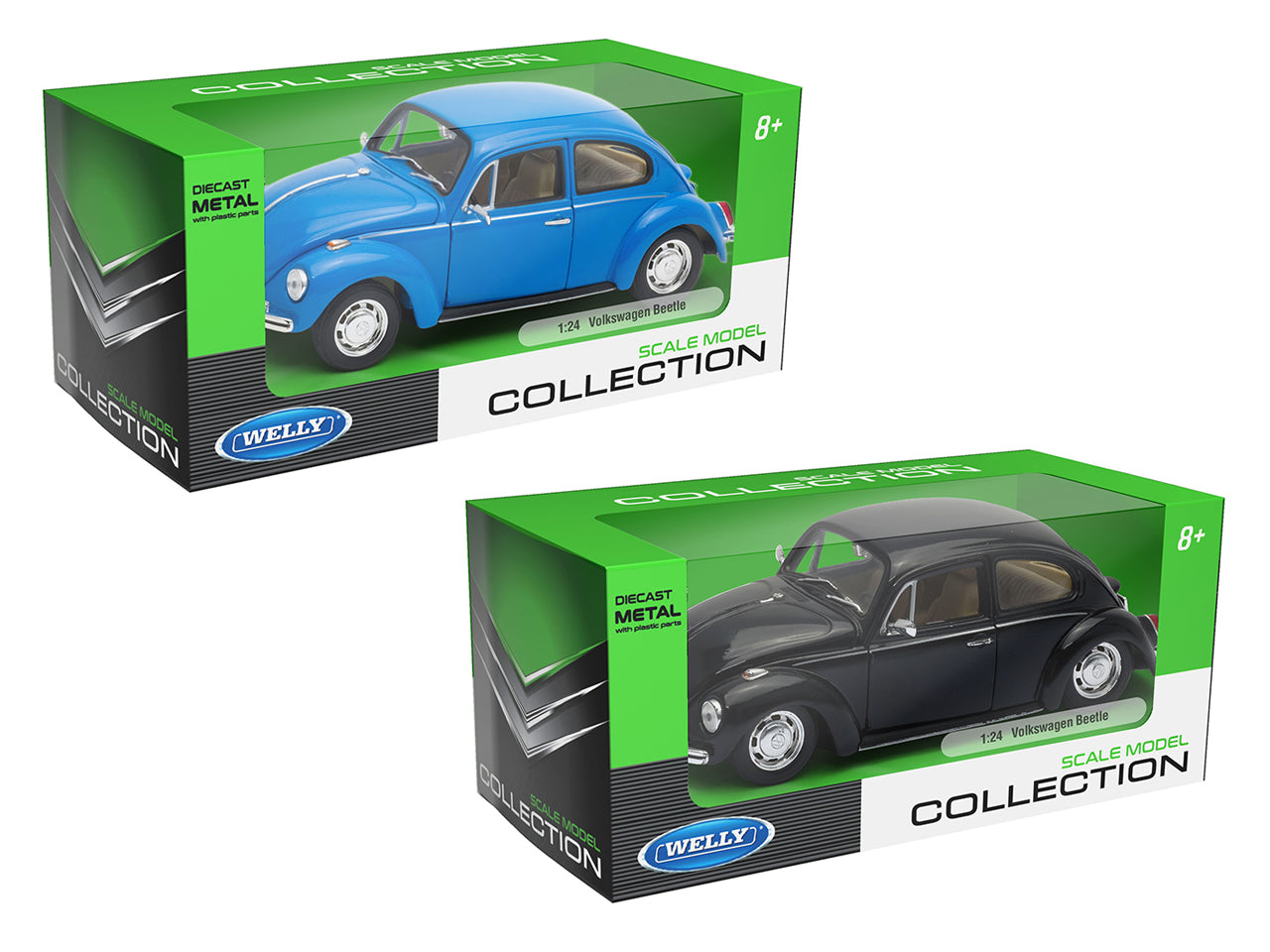 Auto volkswagen beetle (hard-top) scala 1:24