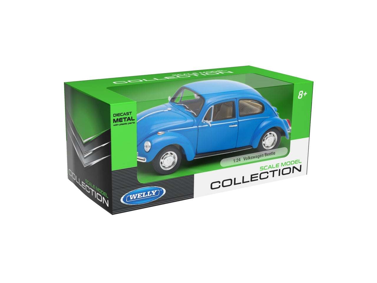 Auto volkswagen beetle (hard-top) scala 1:24