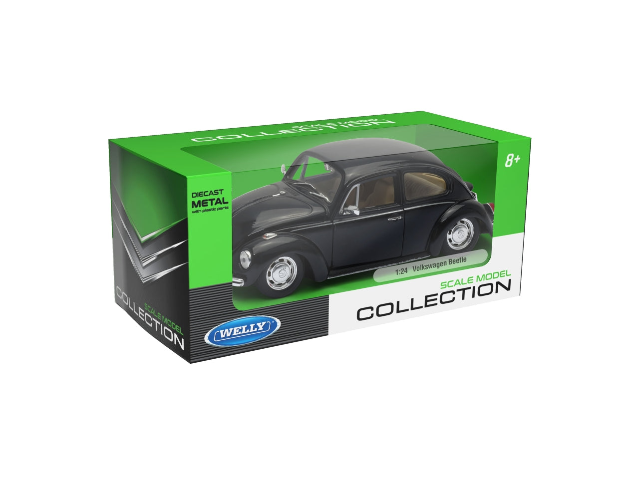 Auto volkswagen beetle (hard-top) scala 1:24
