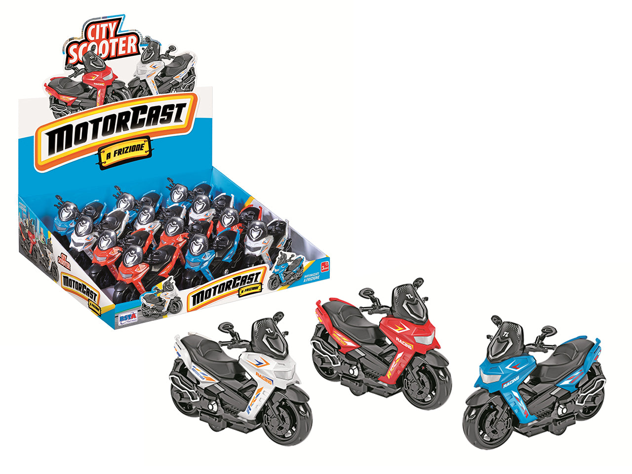 Motorcast moto city scooter frizione