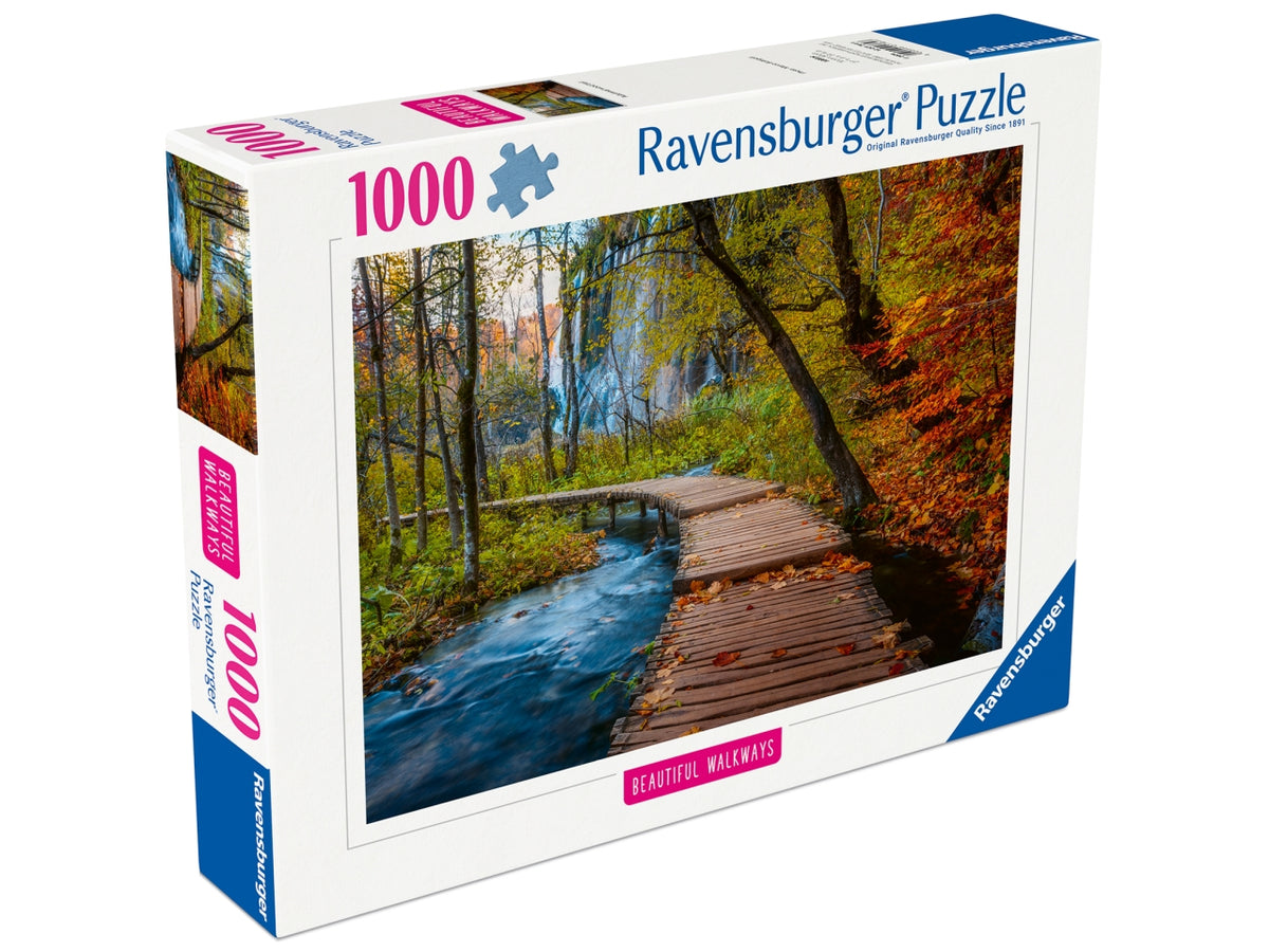 Puzzle Sentiero nel bosco autunnale 1000 pezzi