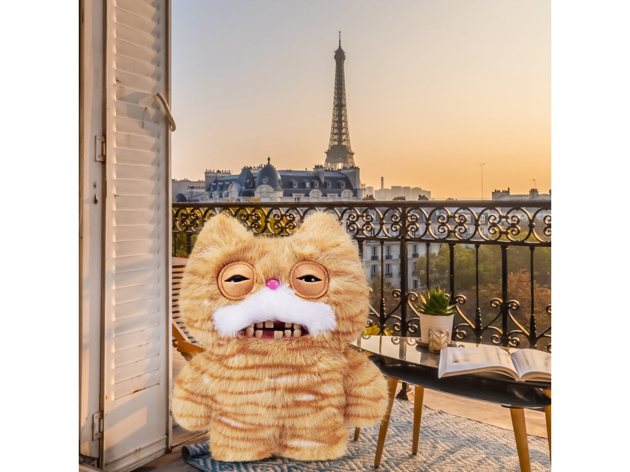 Peluche Fuggler Alley Cats da 22 cm