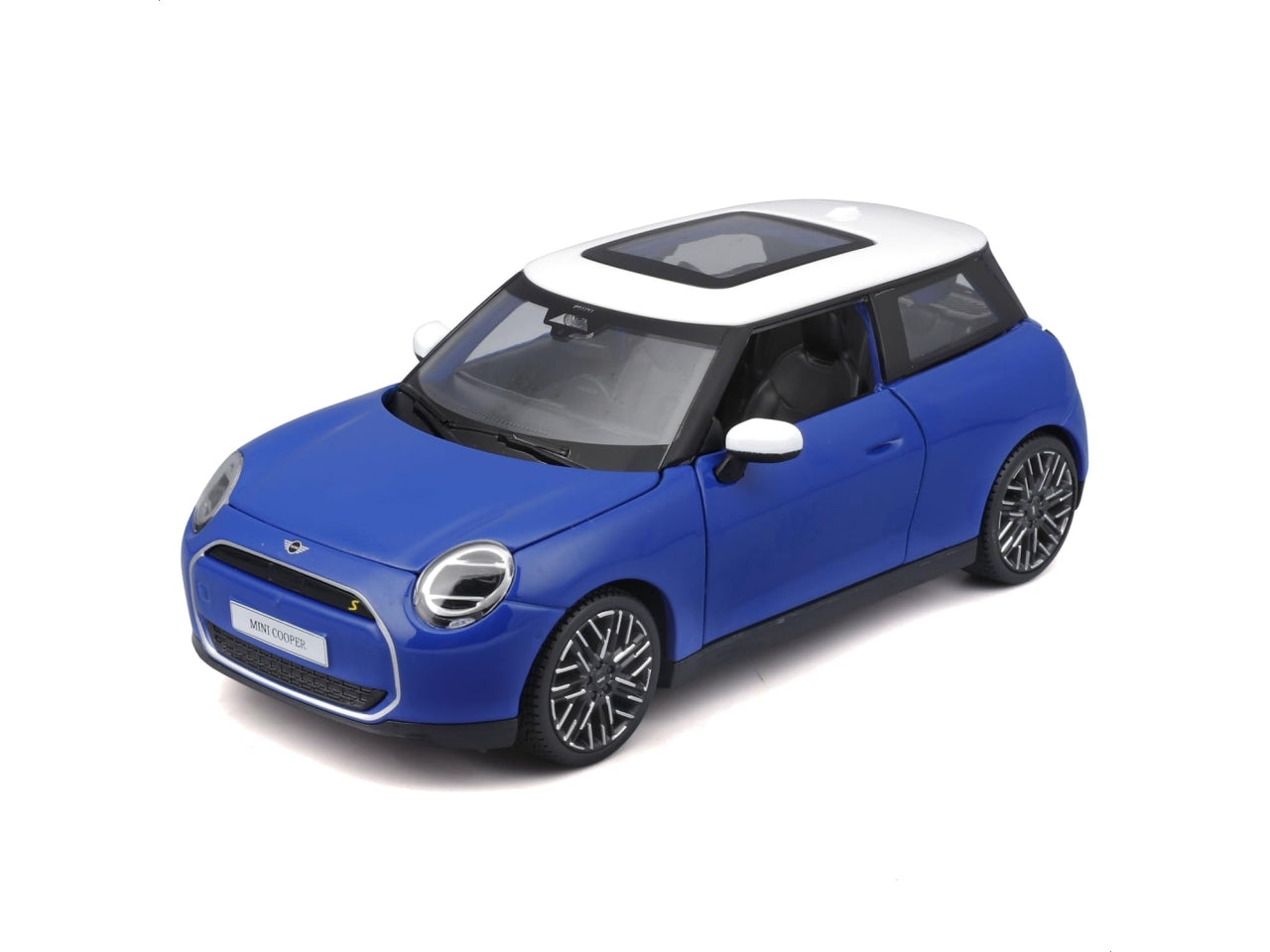 2024 mini cooper se (j01)  scala1:24 blue