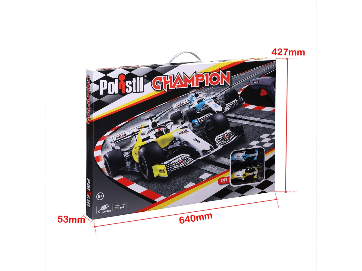 Pista Auto Polistil slot car set