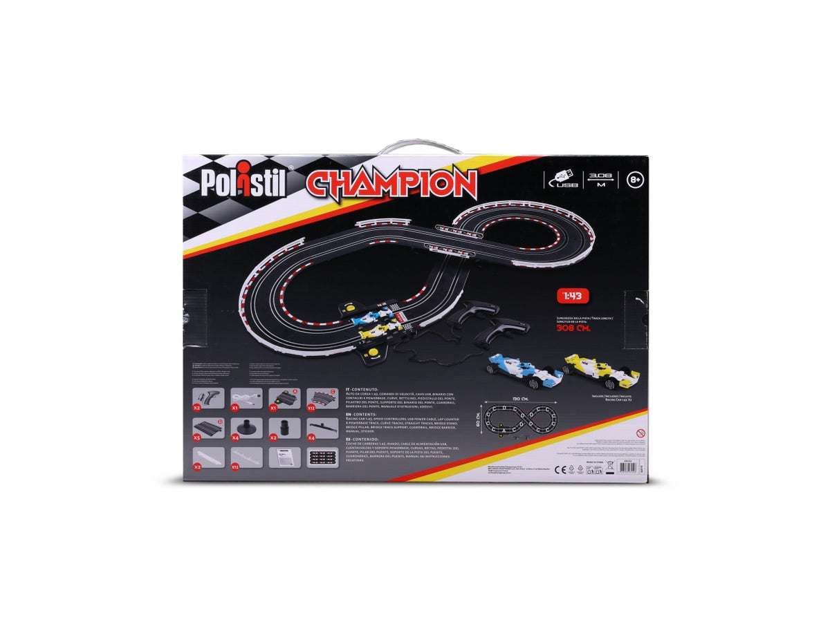 Pista Auto Polistil slot car set