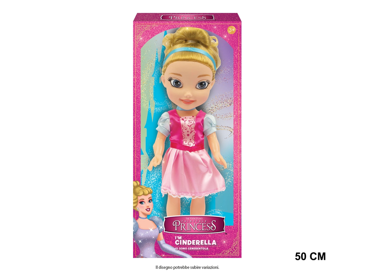 Cenerentola bambola cm.50 in scatola