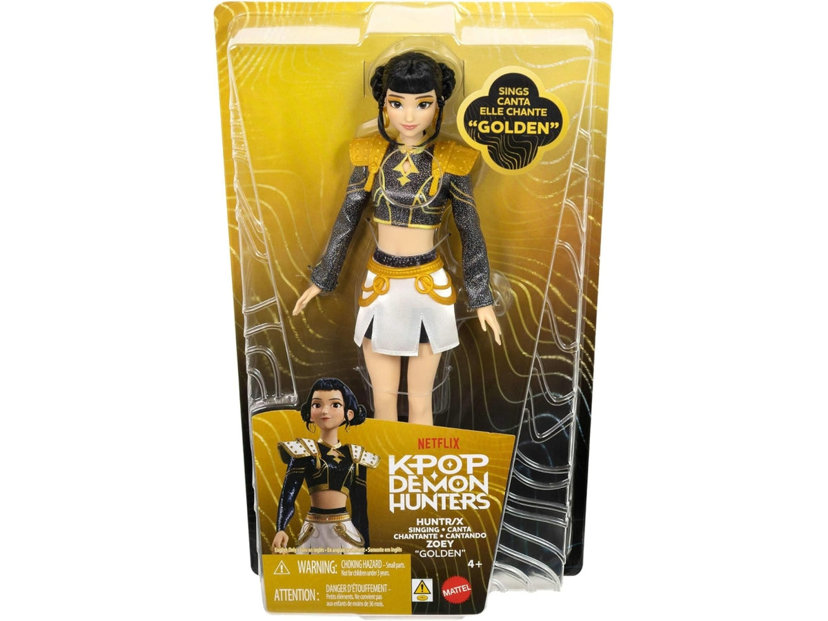 Kpop demon hunters fashion doll zoey cantante 30cm Â£