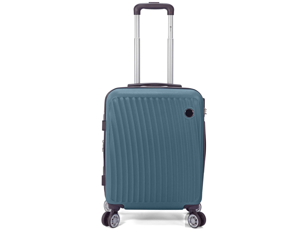 Trolley in abs con 4 ruote doppie espandibile set da 3 trolley