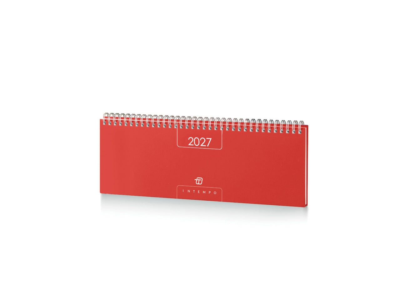 Planning Alfa 2027 settimanale 30x10cm in papercoat rosso