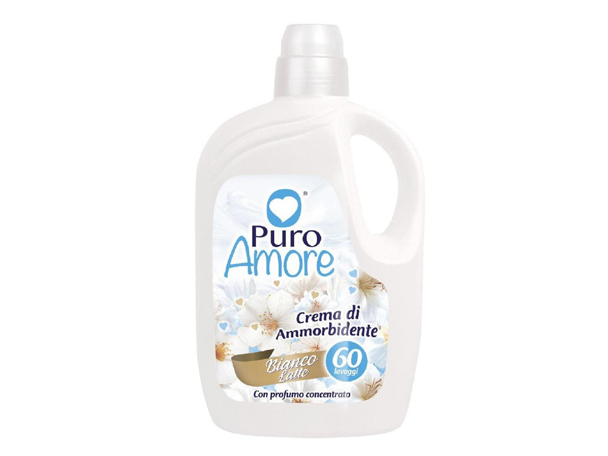 Puro Amore crema di ammorbidente 60 lavaggi 3L bianco latte $