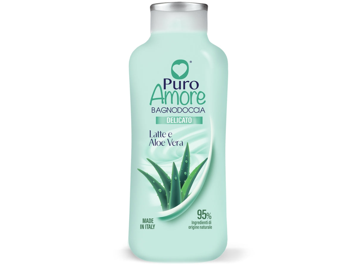 Puro Amore bagno doccia 650ml latte e aloe vera