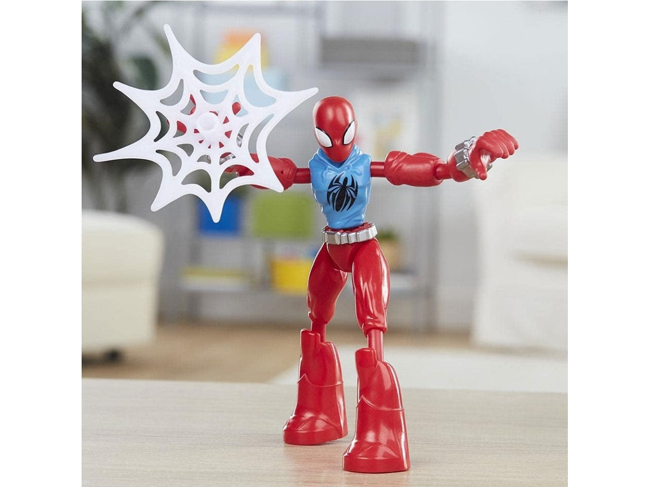 Spiderman bend and flex scarlett action figure flessibile marvel