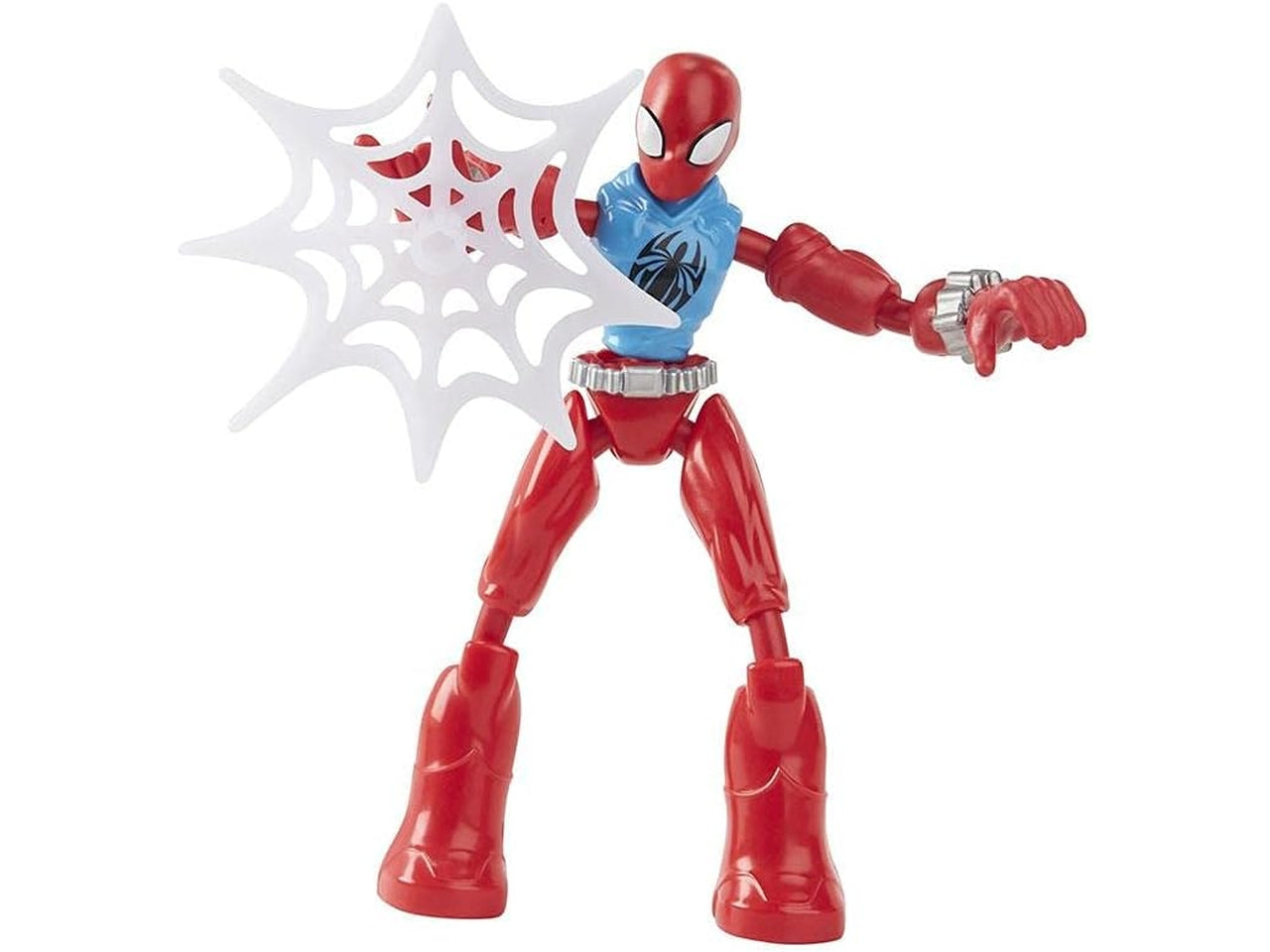 Spiderman bend and flex scarlett action figure flessibile marvel