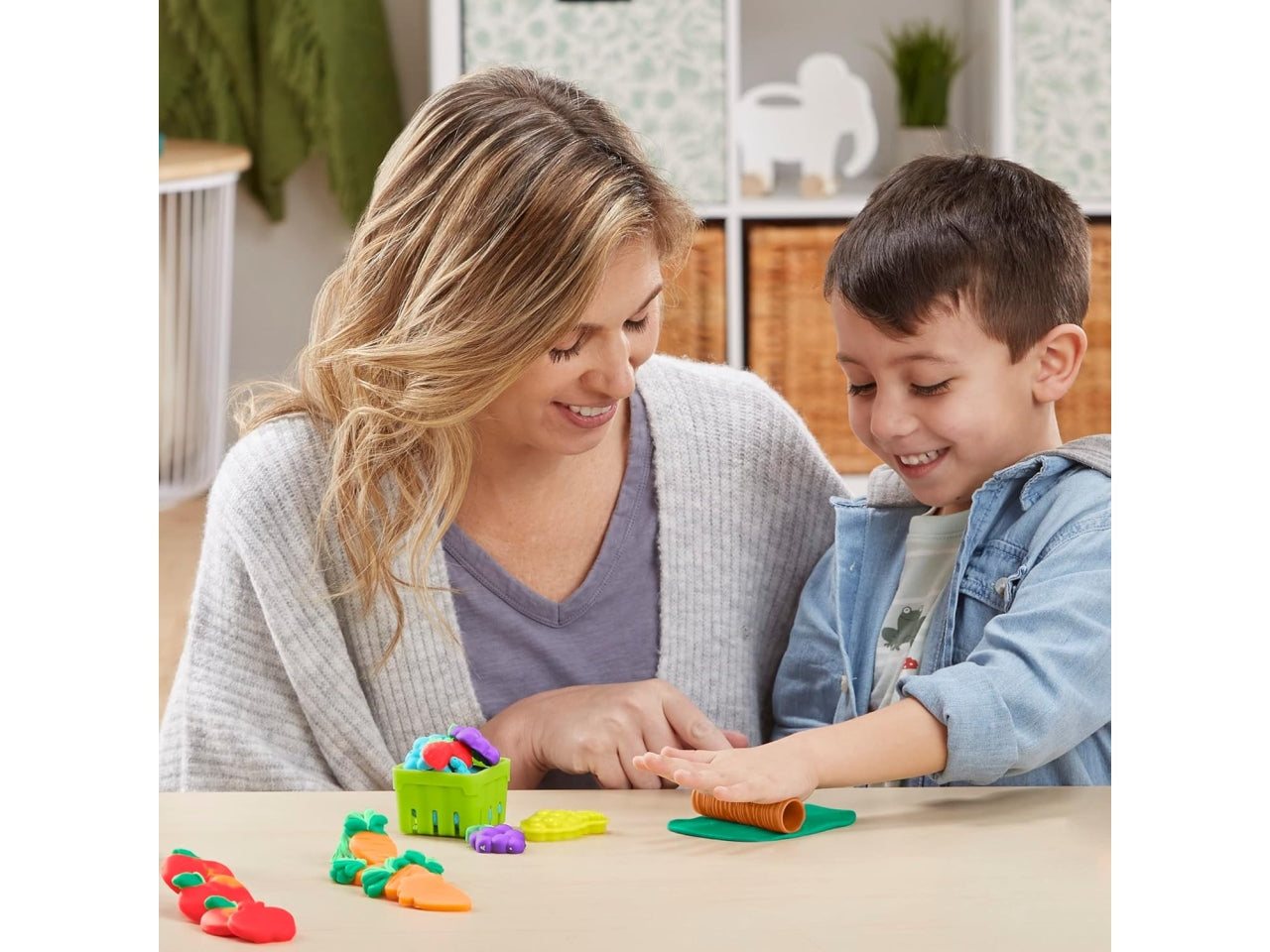 Playdoh garden set pasta da modellare gioco creativo