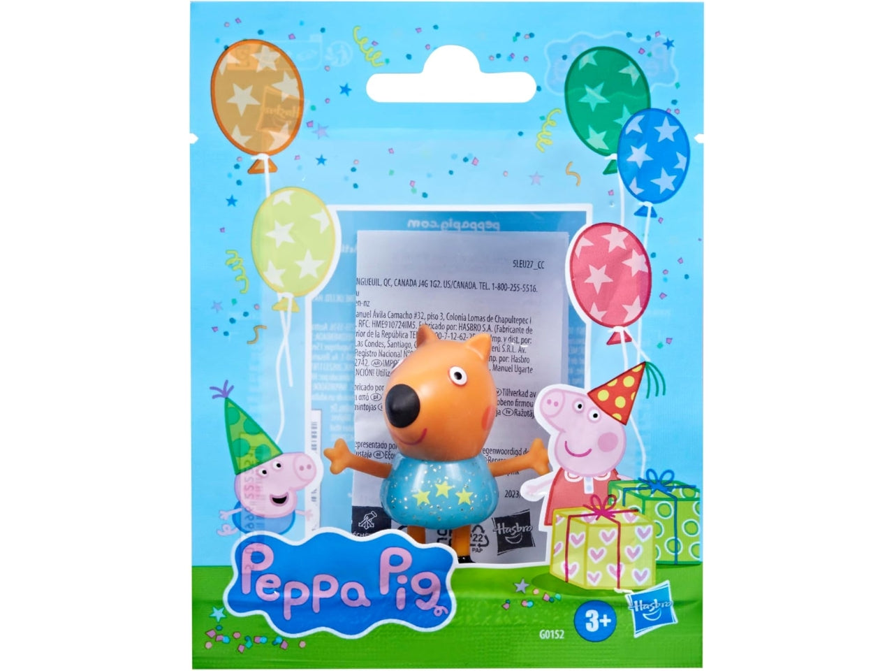 Peppa pig party friends personaggi assortiti
