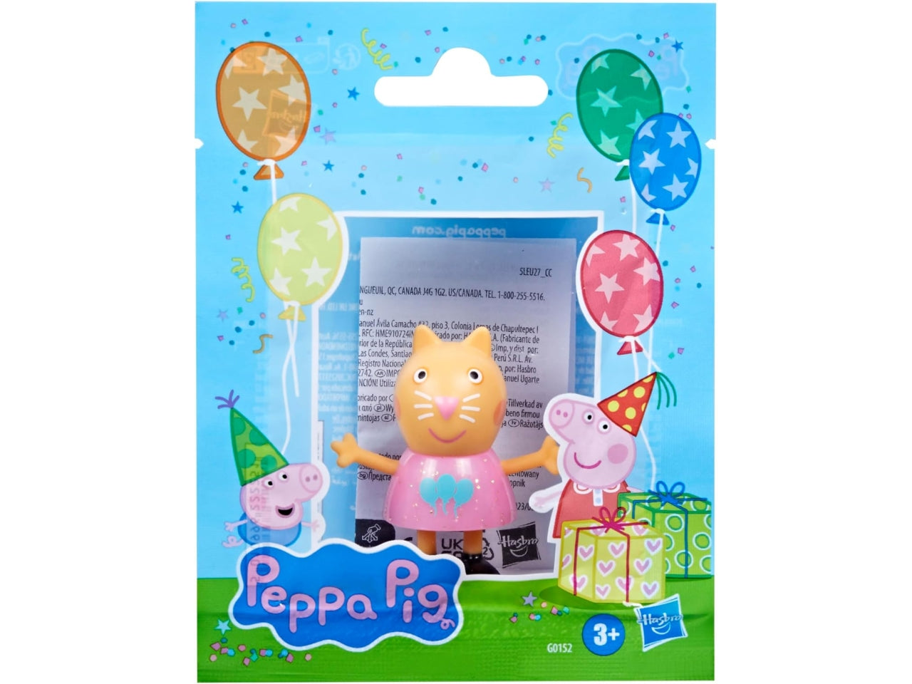 Peppa pig party friends personaggi assortiti