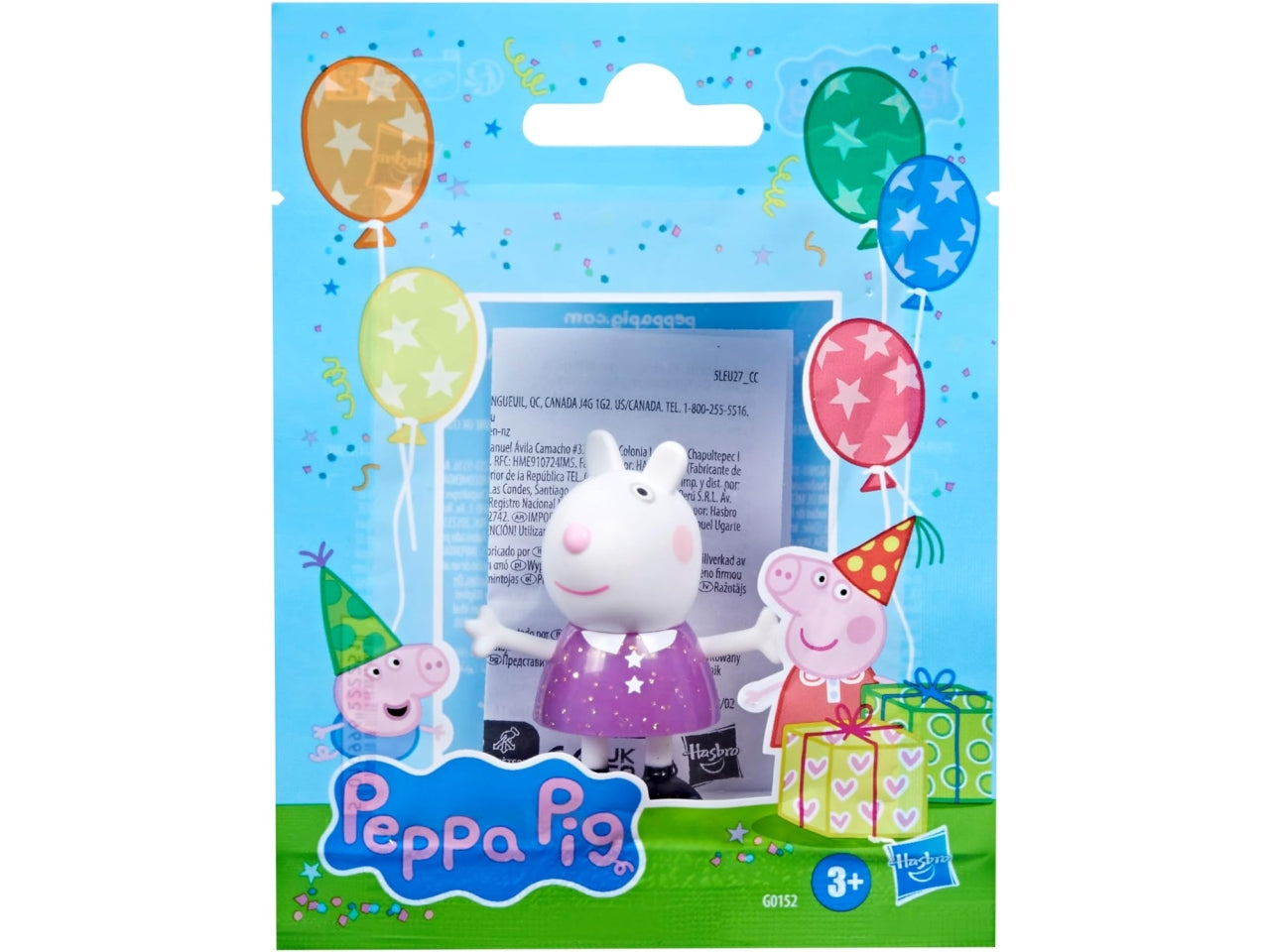 Peppa pig party friends personaggi assortiti
