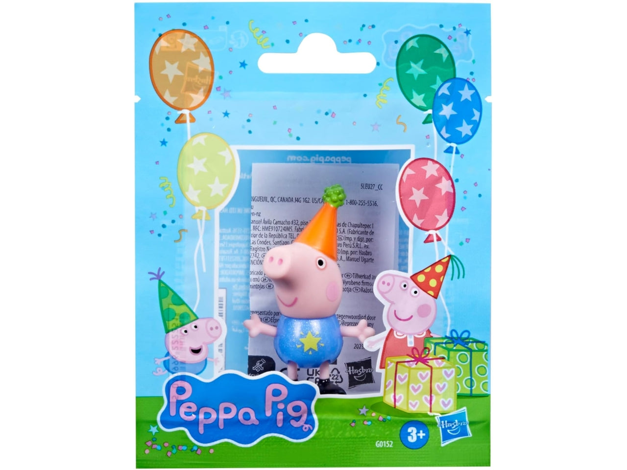 Peppa pig party friends personaggi assortiti