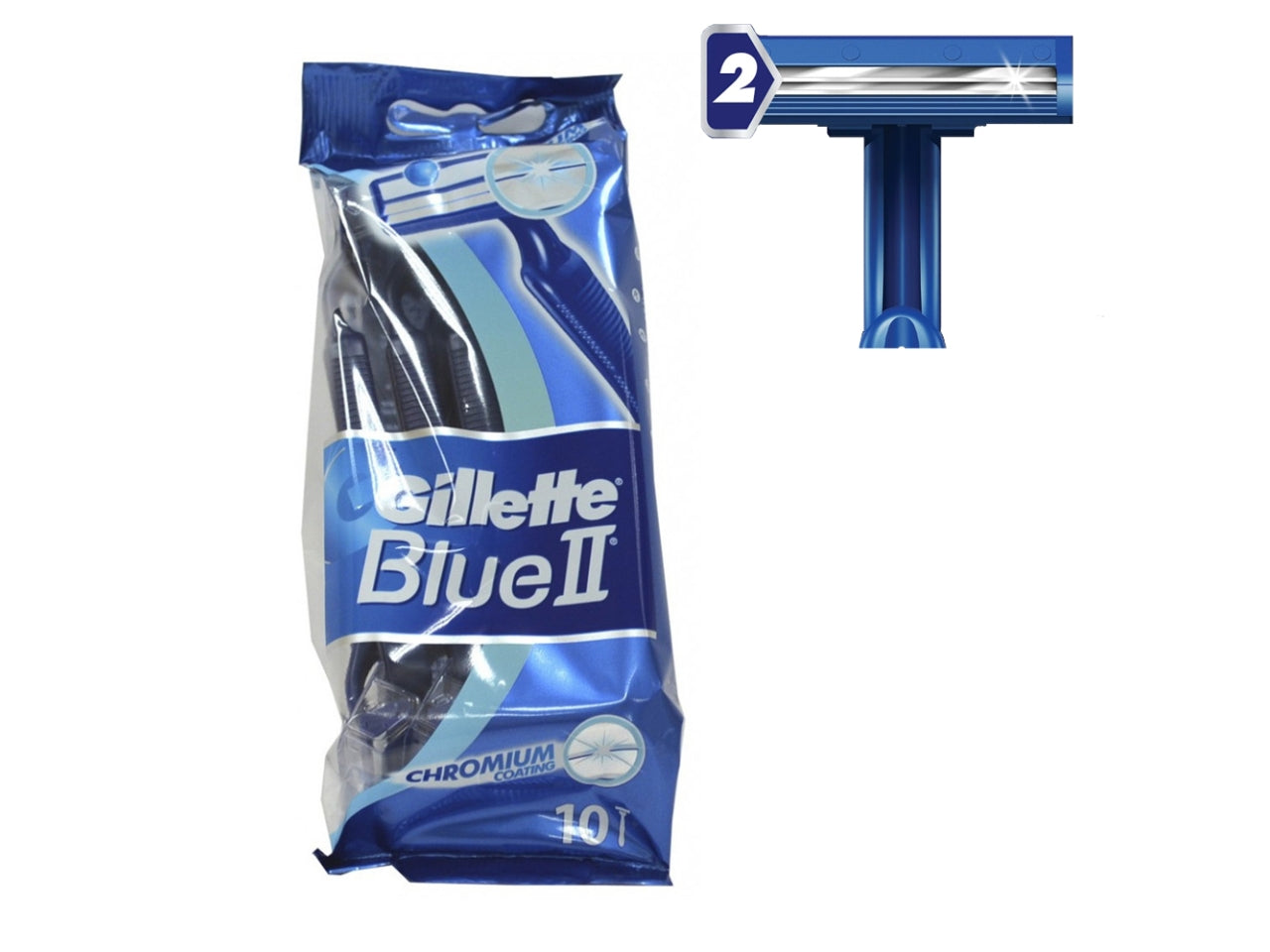 Gillette blue II 10pezzi $