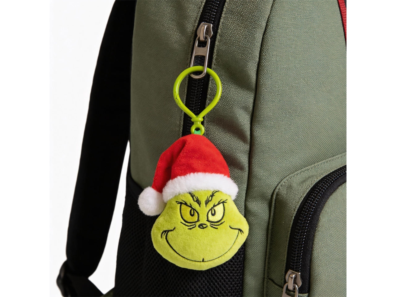 The grinch portachiavi 3d con clip