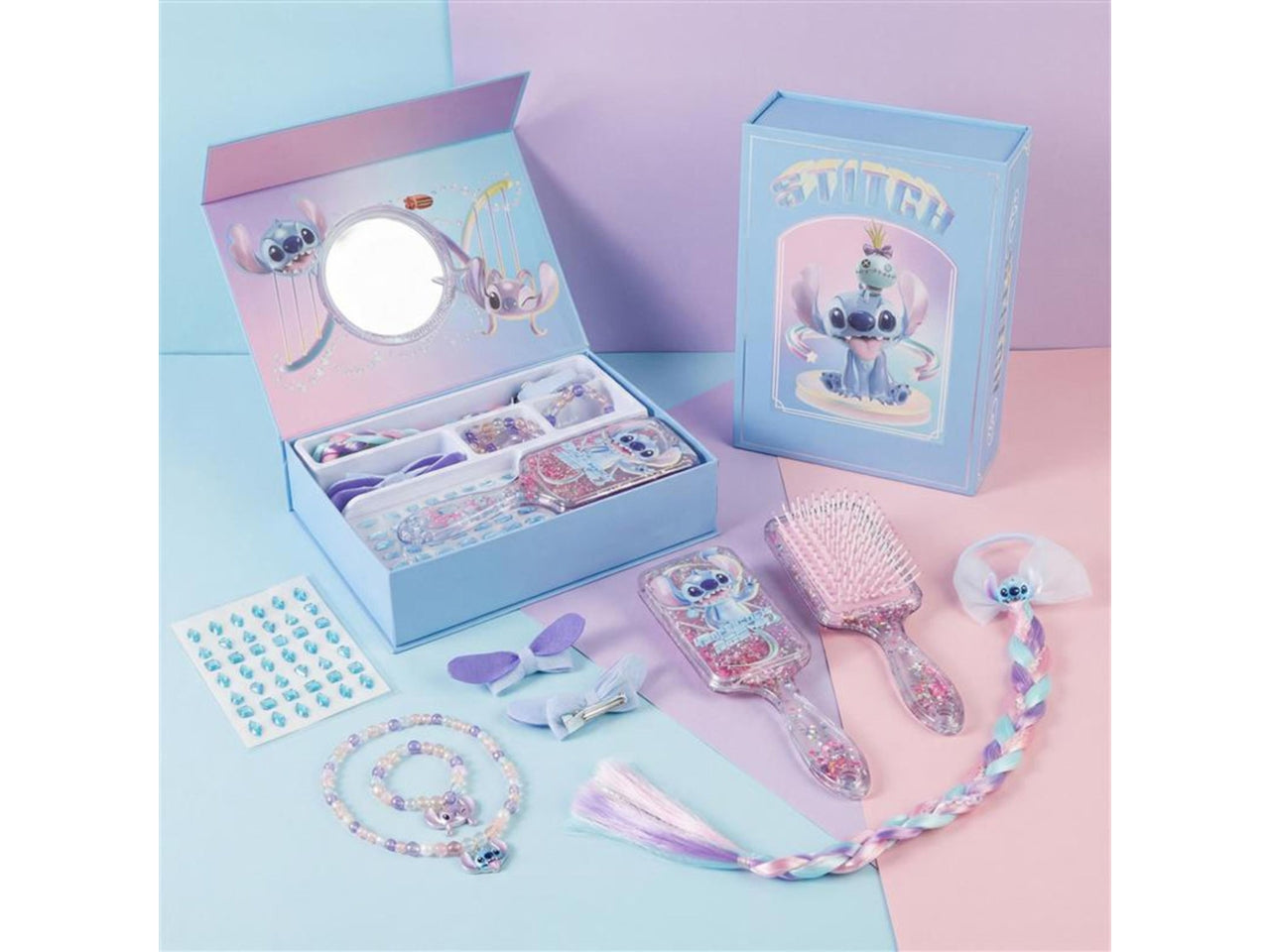 Stitch cofanetto bellezza con accessori