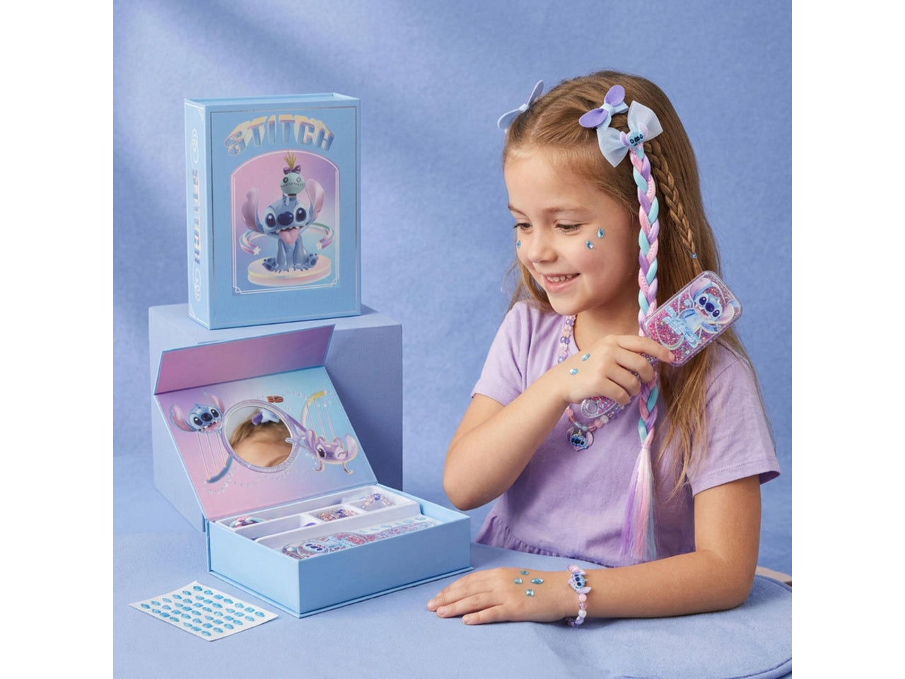 Stitch cofanetto bellezza con accessori