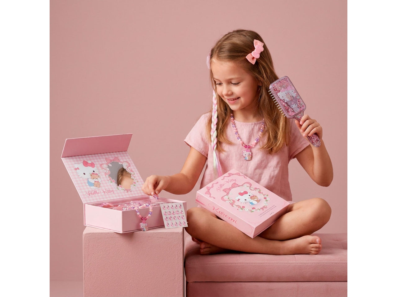 Hello kitty cofanetto bellezza con accessori