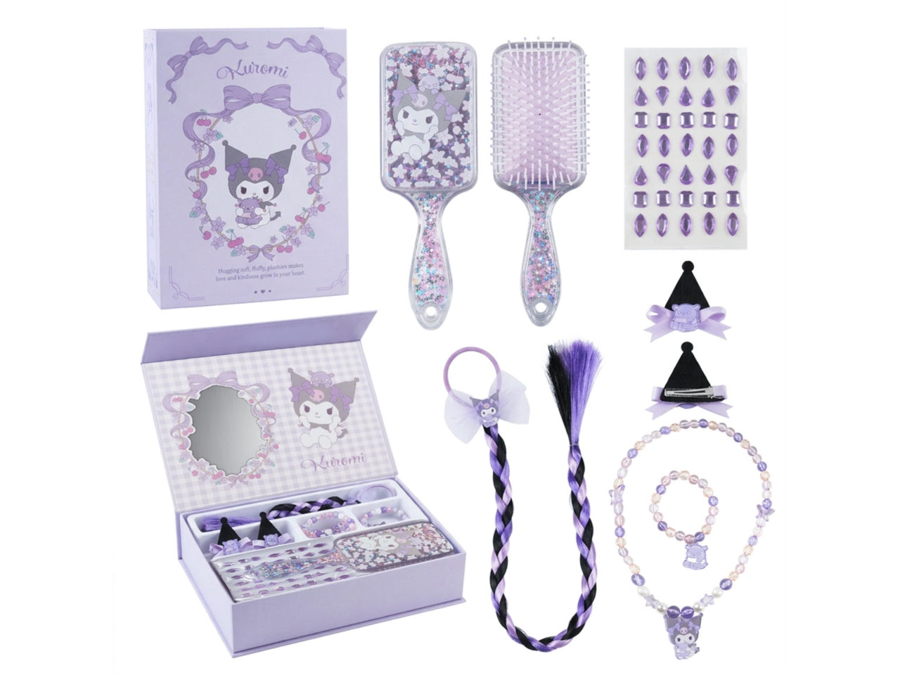 Kuromi cofanetto bellezza con accessori