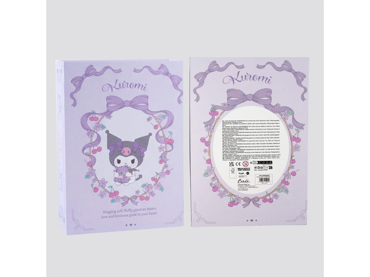 Kuromi cofanetto bellezza con accessori