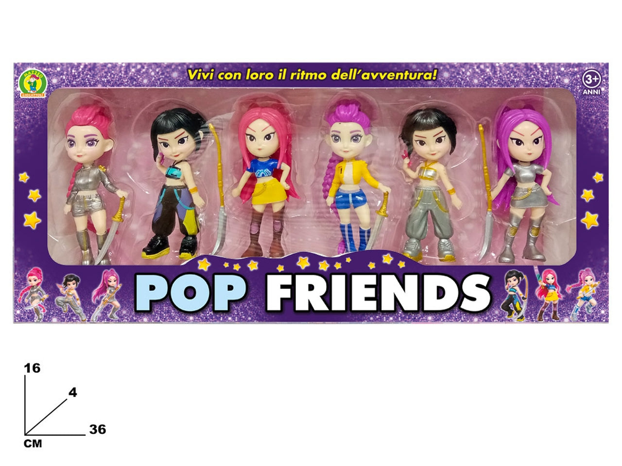 Bambola friends 6 personaggi