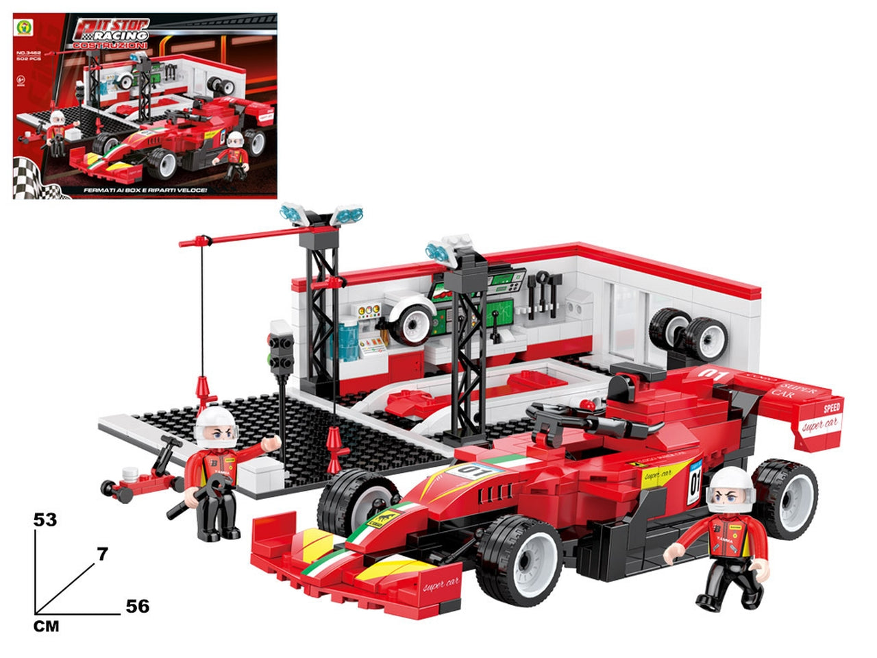 Costruzioni pit stop racing 502pz