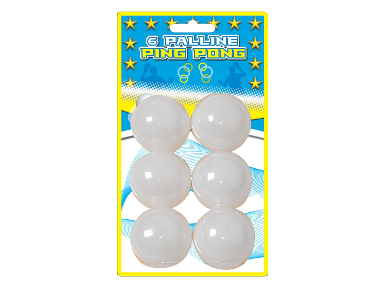 Palline ping pong confezione da 6