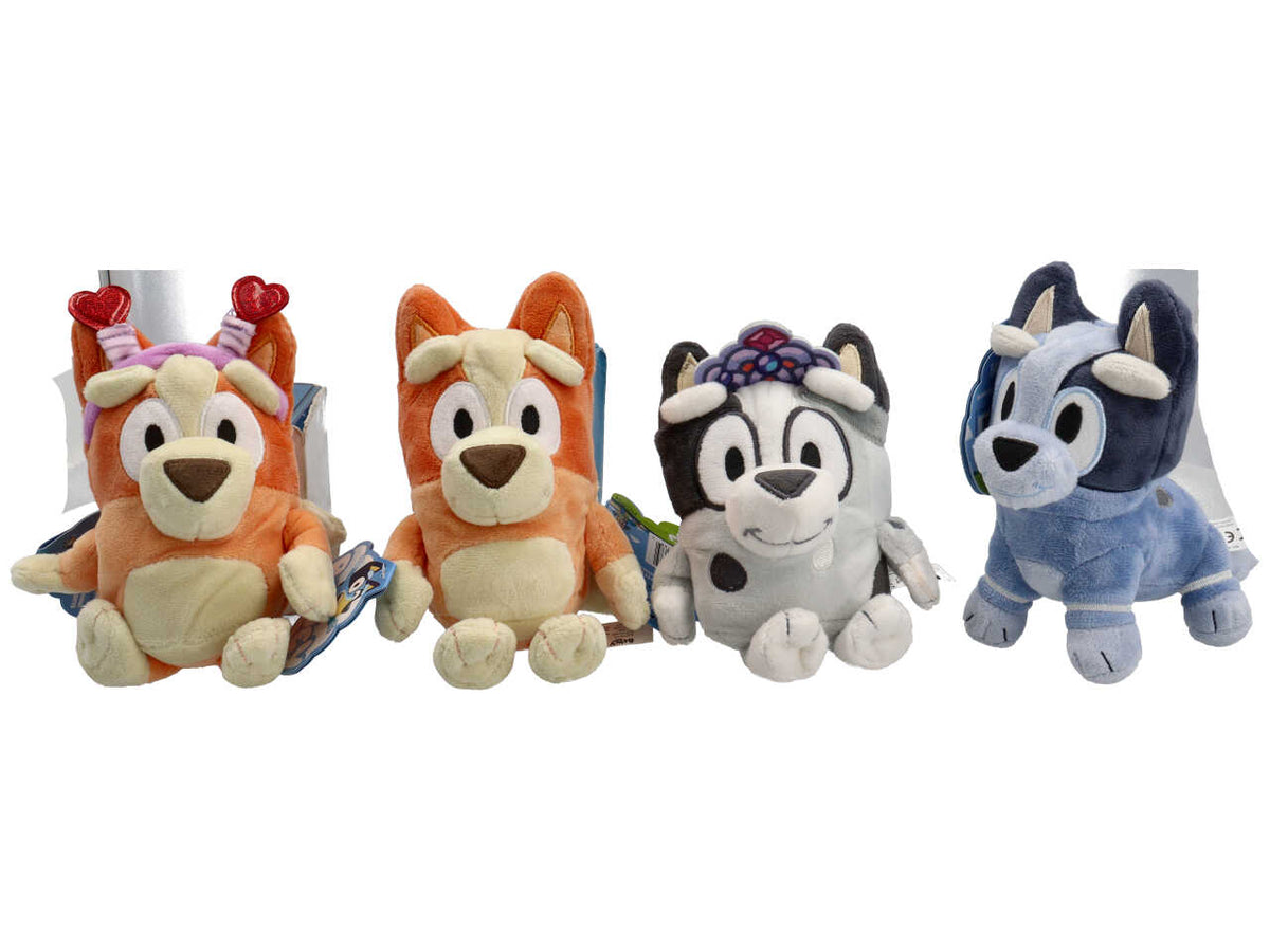 Bluey peluche 20cm disponibile in 7 assortimenti