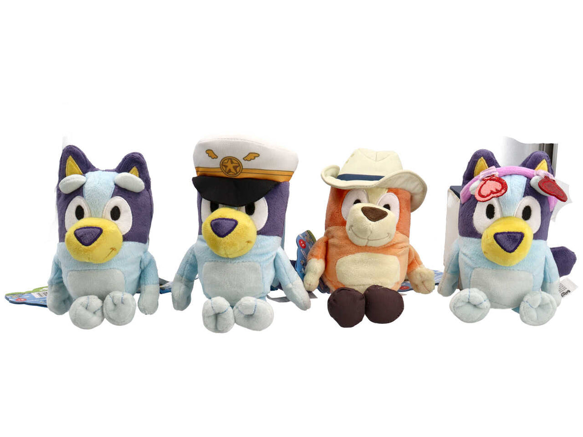 Bluey peluche 20cm disponibile in 7 assortimenti