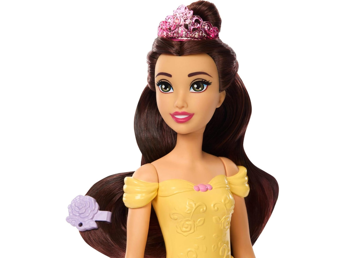Disney princess belle bathe & brush dog playset