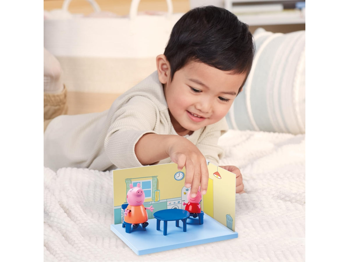 Peppa pig playset kitchen